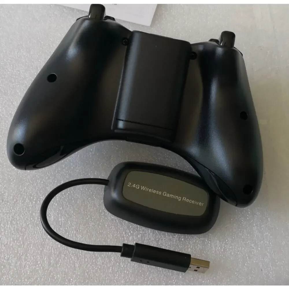 2.4G Wireless Controller for Xbox 360 & PC with USB Wireless Receiver